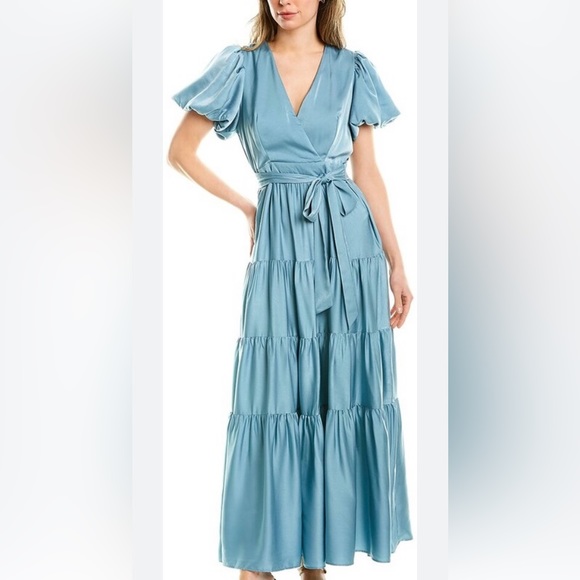 Brand New With Tags Stellah Tiered Maxi Dress Size Medium - Picture 5 of 6